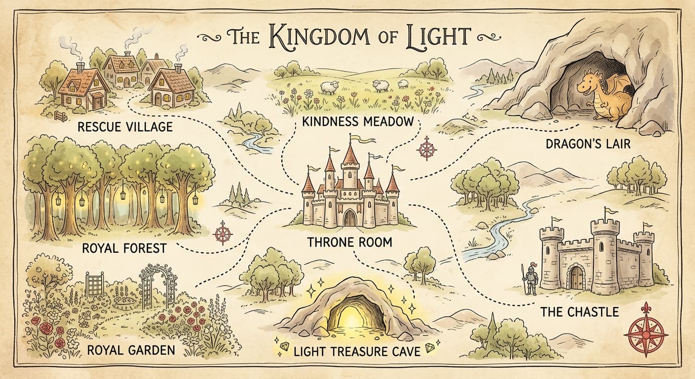Map of the Kingdom of Light